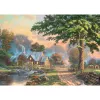 Puzzle de madera schmidt spiele 59797 Thomas Kinkade Studios 1000 piezas, piezas de madera