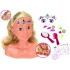 Cabeza de peinado y estilismo KLEIN Sara 5205 con rasgos realistas – accesorio de muñeca para practicar peinados