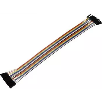 Cable de conexión Raspberry Pi® multicolor RB-CB5-025 Banana Pi, pcDuino, Arduino, Raspberry Pi® A, B, B+ (RB-CB5-025)