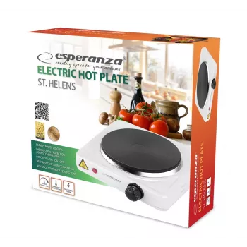 Esperanza EKH013W cocina eléctrica blanca