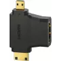 Hama 00305020 cable HDMI HDMI tipo A (estándar) HDMI tipo C/HDMI tipo D negro