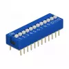 Delock 66388 Interruptor DIP para PCB, azul, 10 uds.