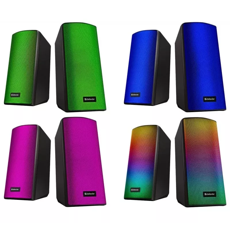 ALTAVOCES PARA PC SPITFIRE 2.0 6W LED USB
