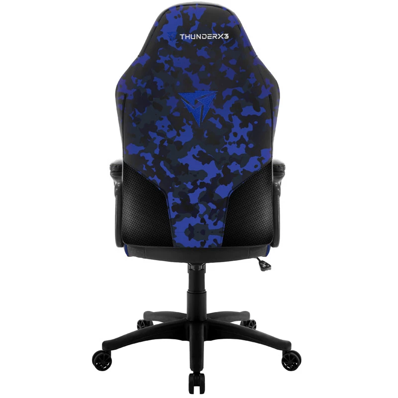 Silla gaming thunder x3 BC1 Camo Blue con asiento ajustable en altura y reclinable