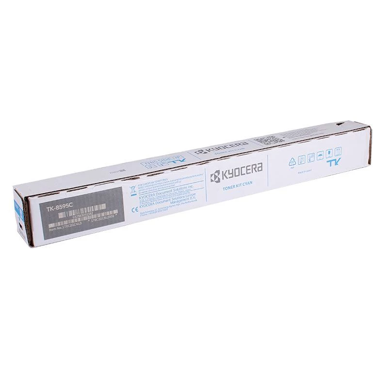 Tóner Kyocera TK-8595C cian, original, rendimiento 24.000 páginas, 1 ud.
