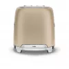 Tostadora Smeg 50's Style TSF01CHMEU 2 rebanadas Oro 950W