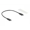 Carcasa para SSD DeLOCK 42001 plateada M.2