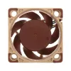 Noctua NF-A4x20 FLX ventilador de caja, 40x20 mm, 12 V, 3 pines, 3700–5000 rpm, 9,4 m³/h, rodamiento SSO2, beige/marrón