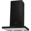 Gorenje WHT6SYB montaje en pared negro 650 m³/h