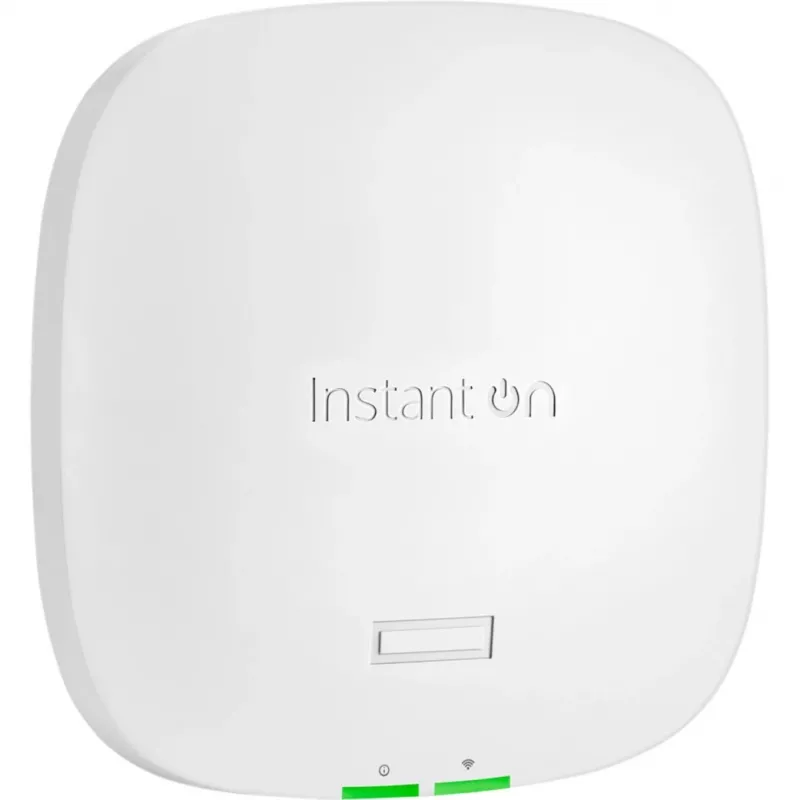 HPE Networking Instant On AP32 (EU) punto de acceso en pack con fuente de alimentación, doble radio, LAN de 2,5 Gbit/s, PoE, blanco