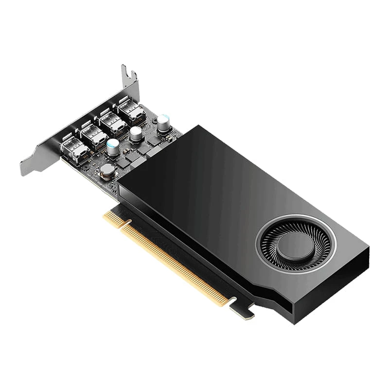 Tarjeta gráfica PNY NVIDIA RTX A400, 4 GB GDDR6, 64 bits, PCIe 4.0 x8, 4x DisplayPort 1.4a, refrigeración activa