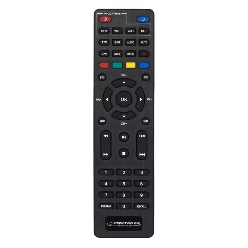 Decodificador sintonizador TV DVB-T2 Hevc H.265 Cable HDMI