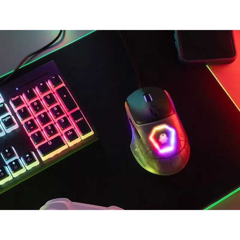 Ratón Tracer 47400 Gamezone Neon RGB USB