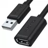 Cable USB UNITEK Y-C447GBK 0,5 m USB 2.0 negro