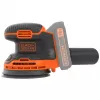 Black & Decker BDCROS18N-XJ lijadora orbital portátil 12000 rpm negro, naranja