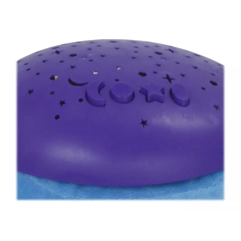 Luz nocturna Jamara Dreamy Turtle de pie azul lila