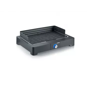 Severin PG8567 Barbacoa y parrilla de mesa eléctrica negra 2200 W (PG8567)