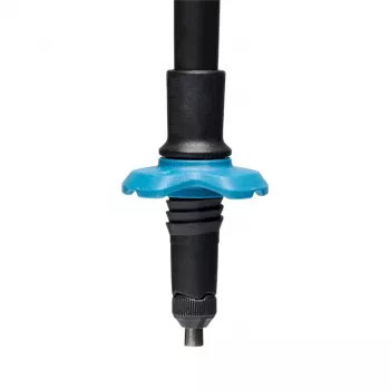 Bastones de trekking Black Diamond Distance Carbon FLZ, ajustables 110–125 cm, caña de carbono, plegables, 3 piezas, 336 g