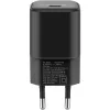 Cargador Goobay 65331 cargador rápido de CA para interiores negro USB Type-C