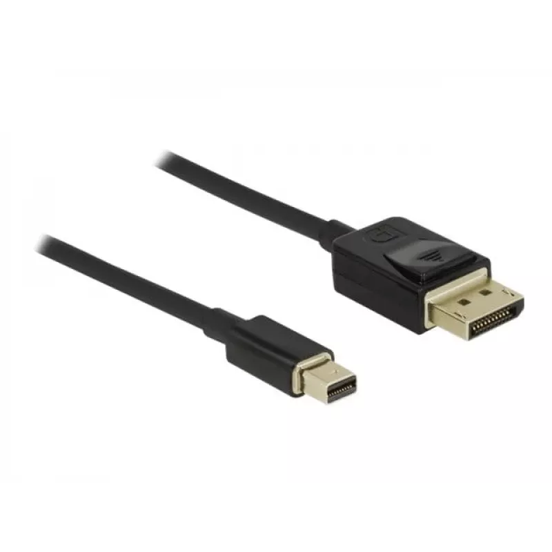 Cable DisplayPort DeLOCK 84927 Mini DisplayPort 1 m negro