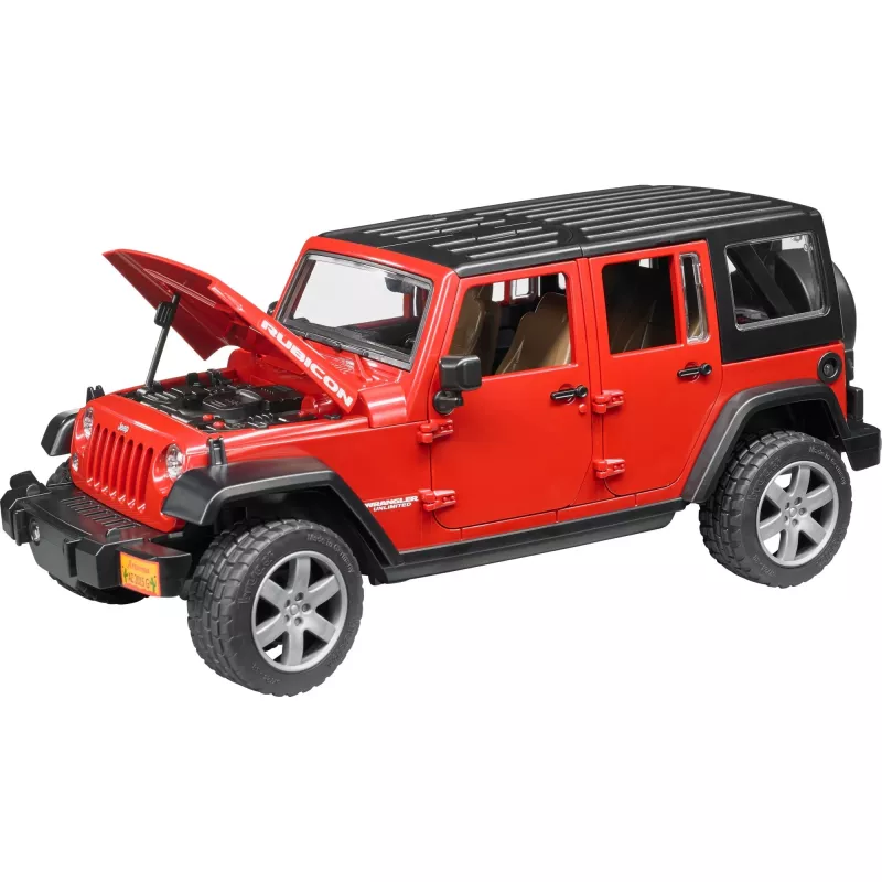 Modelo de todoterreno BRUDER JEEP Wrangler Unlimited Rubicon
