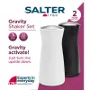 Juego de salero y pimentero Salter BW129471EU7 – especieros compactos para la encimera