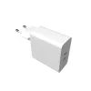 Cargador FIXED FIXC65-2C-WH interior AC carga rápida 2x USB Type-C