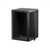 Rack de montaje en pared Netrack 019-180-66-022 negro 18U