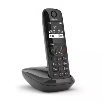 Teléfono analógico/DECT Gigaset AS690 Identificador de llamadas Auricular inalámbrico Negro