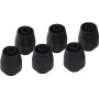 Alphacool HF racor roscado TPV - 12,7/7,6 mm recto - negro - kit de 6 (17453)
