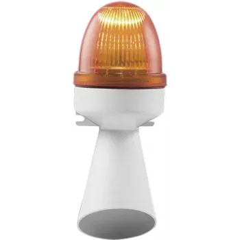 Grothe Sirena WL 6301 240VAC Sirena cableada Interior/Exterior Gris (31371)