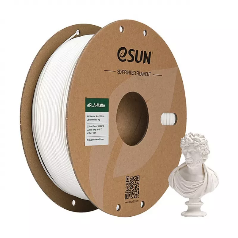 Esun EPLA-MATTE 1,75 mm BLANCO LECHE 1 kg