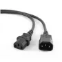 Cable de alimentación Gembird PC-189 negro conector hembra C14