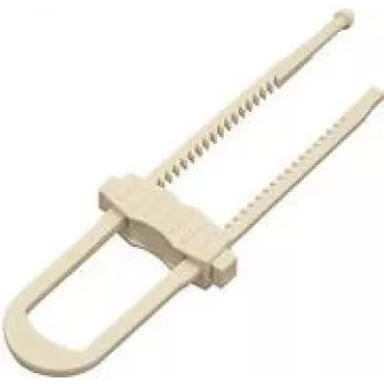 Seguridad infantil cierre deslizante para armario Olympia BS 805, blanco, pack de 6, 61×19×224 mm