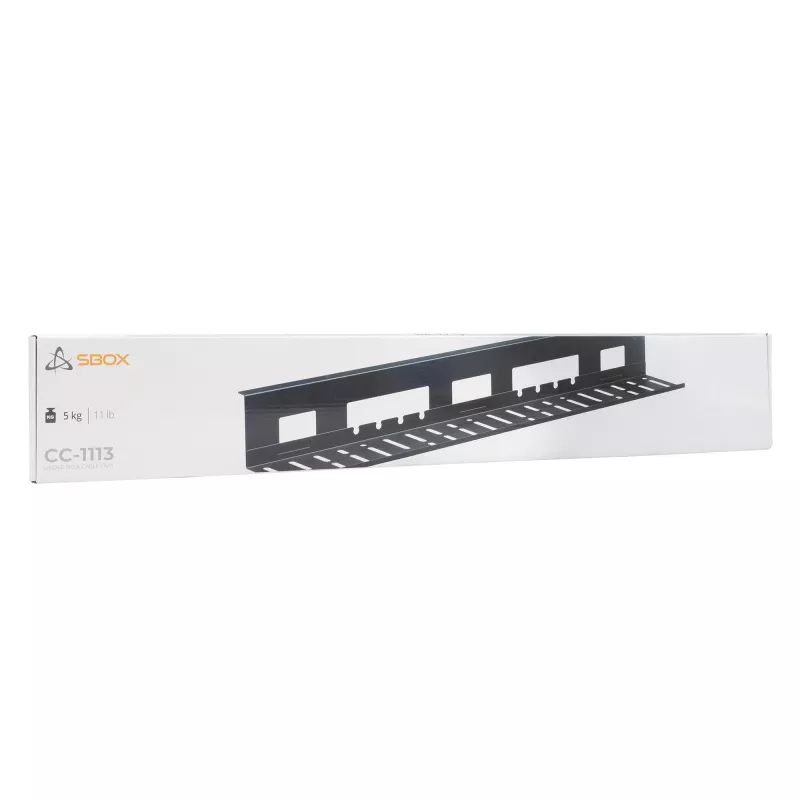 Gestión de cables Sbox CC-1113 negro