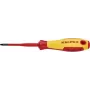Knipex Destornillador VDE plus/minus, tamaño PZ 1, longitud de hoja: 80 mm (98 25 01 SLS)