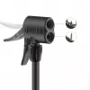 Rockbros 42610002001 Bomba de pie para bicicleta con manómetro negro