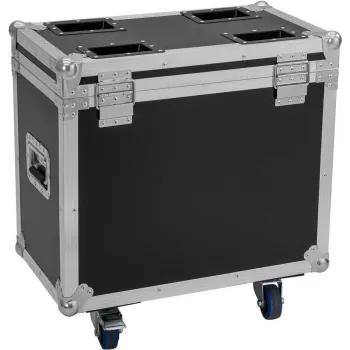Flightcase Roadinger TMH-W400 para 2x W400 – maletín de transporte protector
