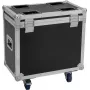 Flightcase Roadinger TMH-W400 para 2x W400 – maletín de transporte protector