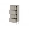 Cómoda Cama 4S TRESSE 50x40x125 cashmere mate