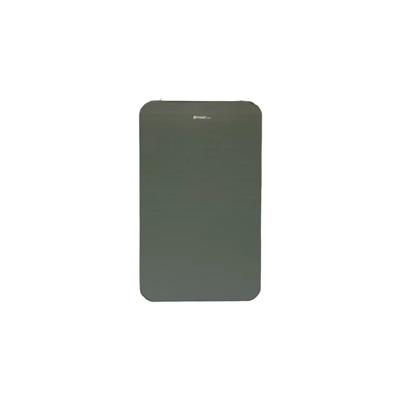 Colchón hinchable doble Outwell 400146 — 1350×2030×100 mm, poliéster, verde/gris