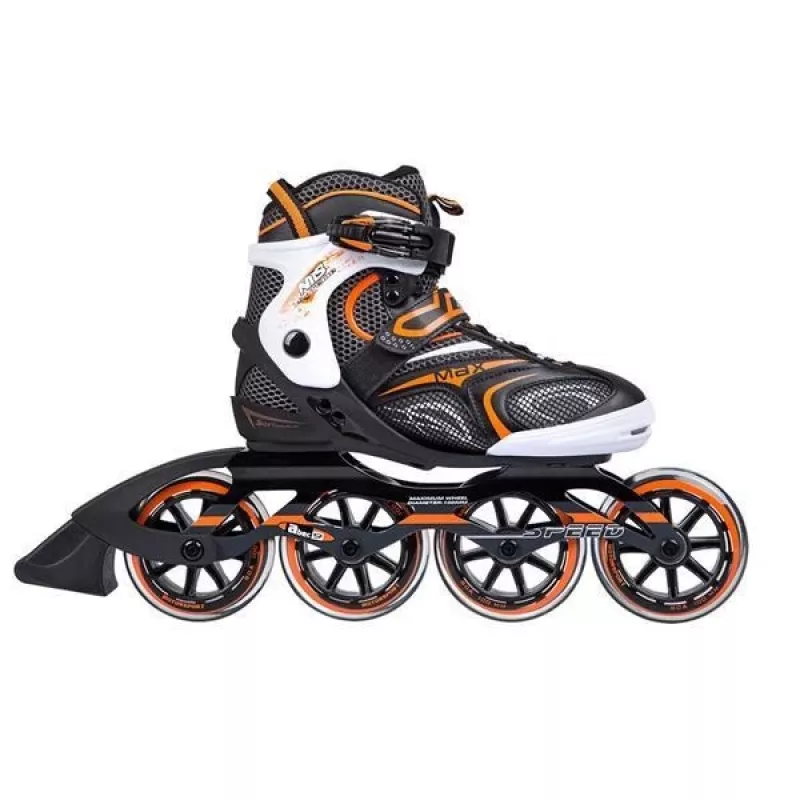 Patines en línea Nils Extreme NA1060S NEGRO-NARANJA talla 40