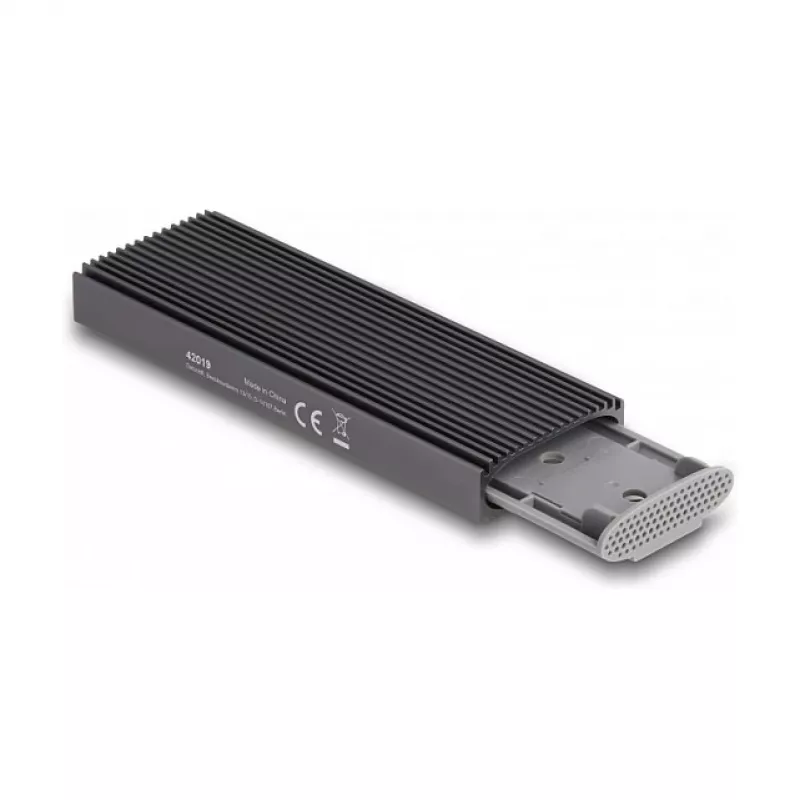 Carcasa para SSD DeLOCK externa USB Type-C combo para M.2 NVMe PCIe o SATA SSD sin herramientas