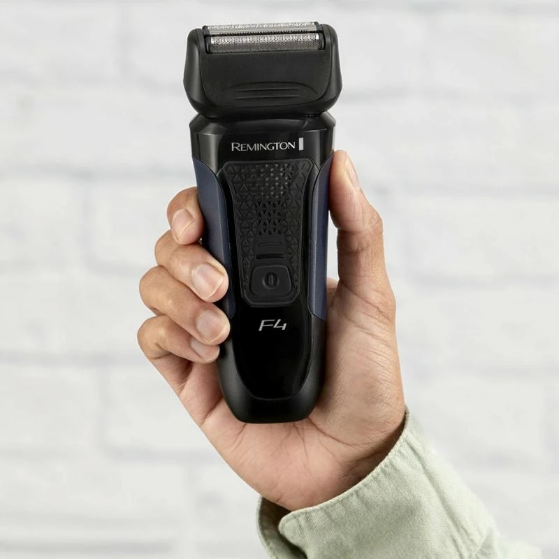 Afeitadora Remington F4 Style Series Wet & Dry negra azul (F4002)