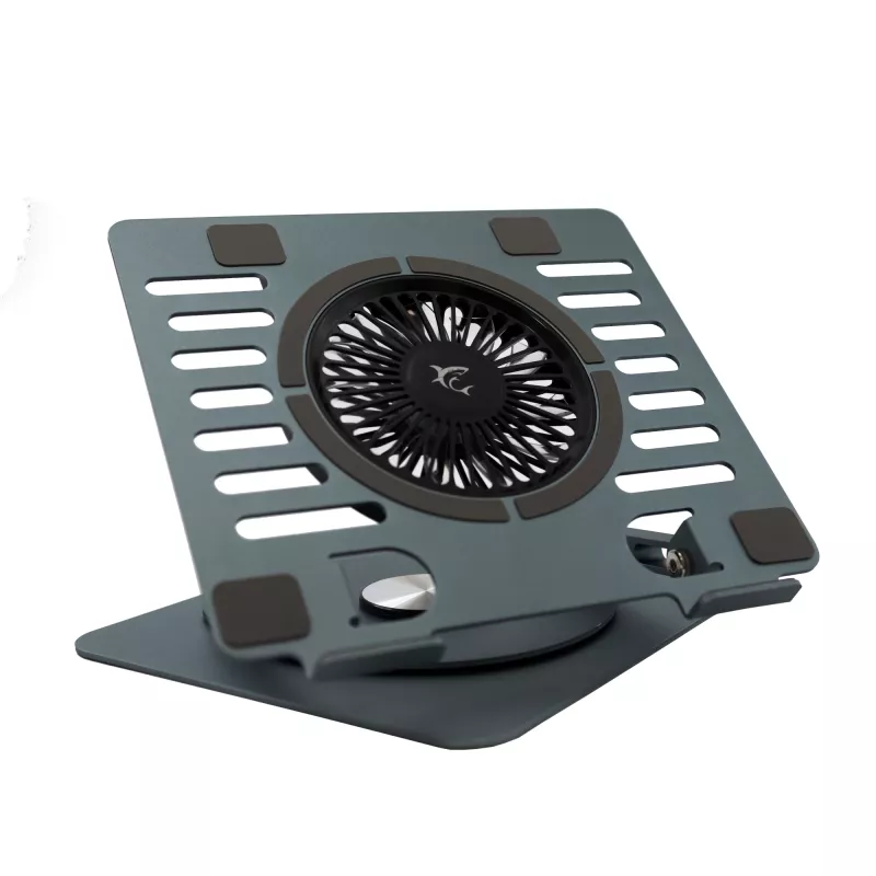 White Shark GCP-16 Ice Monster Base de refrigeración para portátil, hasta 17,3 pulgadas, LED, gris