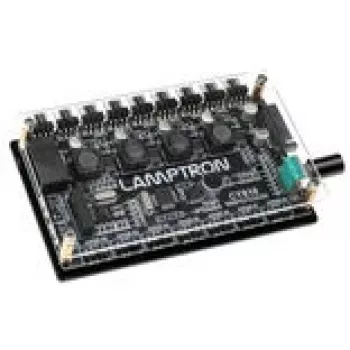 Controlador de ventiladores y ARGB Lamptron CY816 negro — 6 conexiones de ventilador, 8 zonas ARGB
