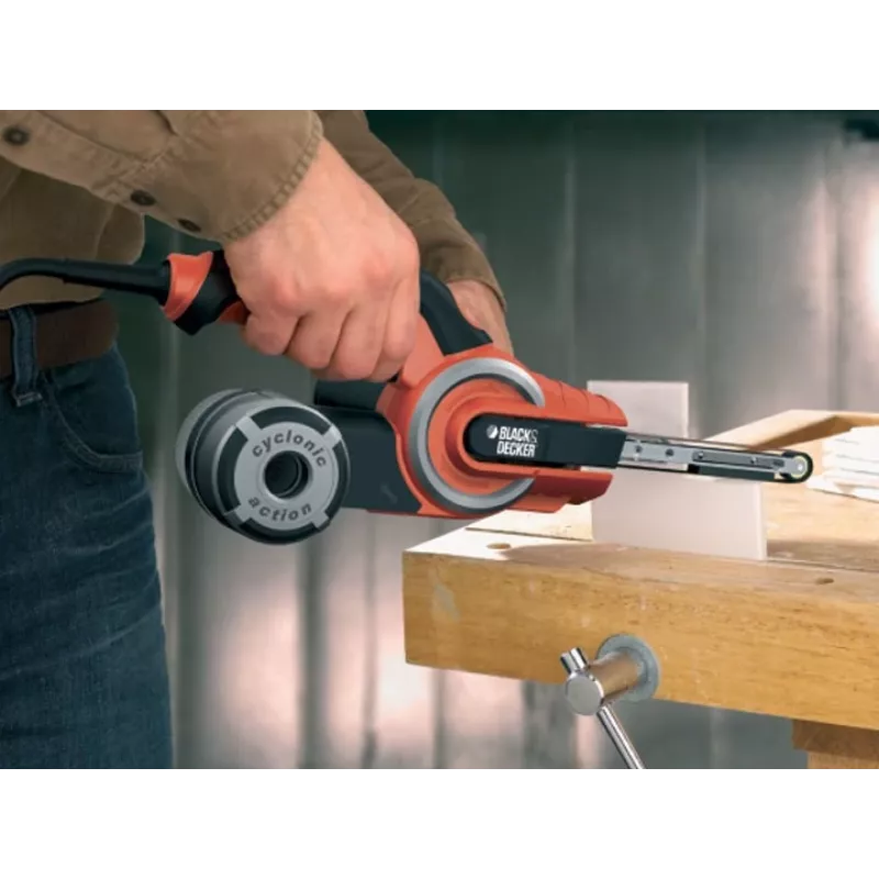 Black & Decker KA902EK-QS lima de banda, 13 mm