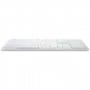 Teclado inalámbrico CLEVETURA CLVX 1 Touch-On-Keys AI — distribución ANSI US Mac, interruptores de tijera, carcasa de aluminio, RGB interactivo