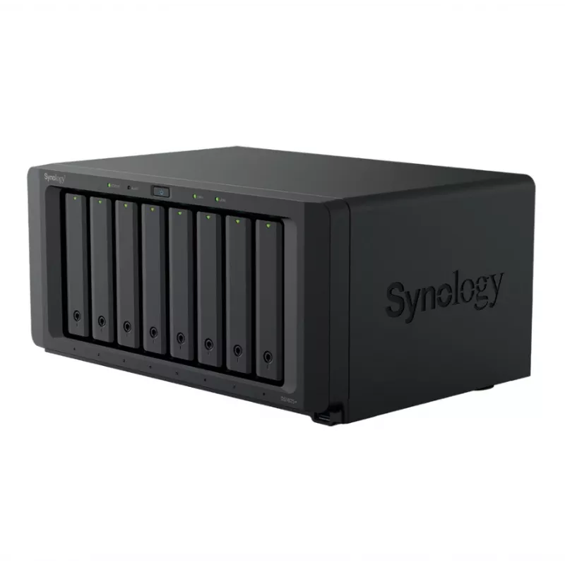 Synology DiskStation DS1825+ Servidor NAS/almacenamiento Ryzen Embedded V1500B 8 GB DDR4 0 TB negro