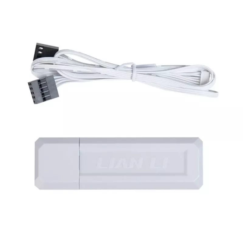 Ventilador Lian Li UNI FAN SL Wireless 120 ARGB Reverse Blade Blanco pack de 3